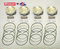 PISTON KIT/4 73.40mm SUZUKI GSXR1000 WOSSNER K8747DA-4