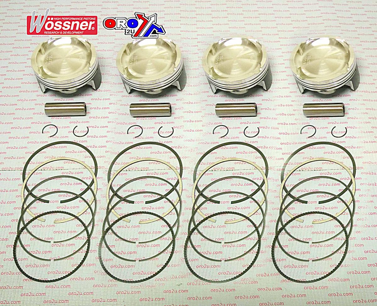 PISTON KIT/4 73.40mm SUZUKI GSXR1000 WOSSNER K8747DA-4