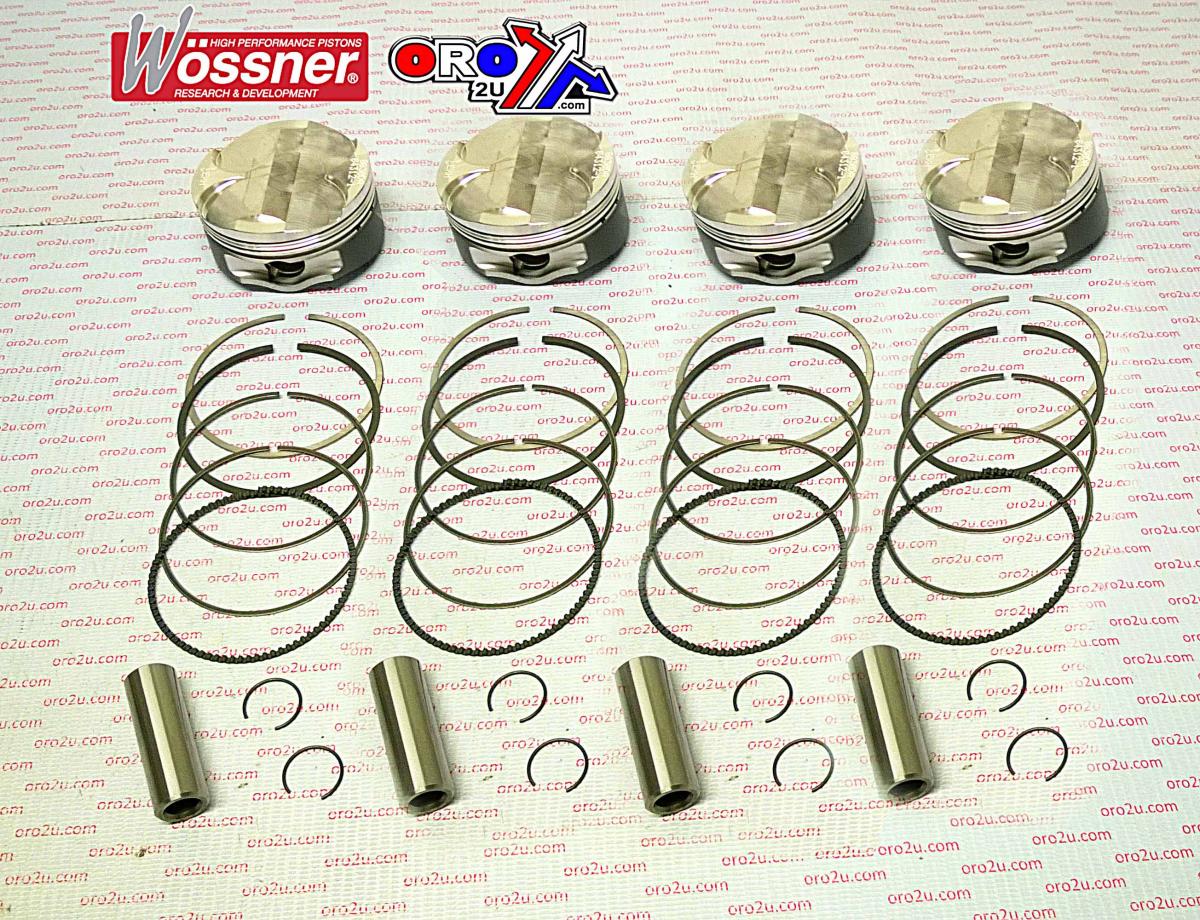 PISTON KIT/4 YAM YZF R6 68.00, WOSSNER K8830D100-4