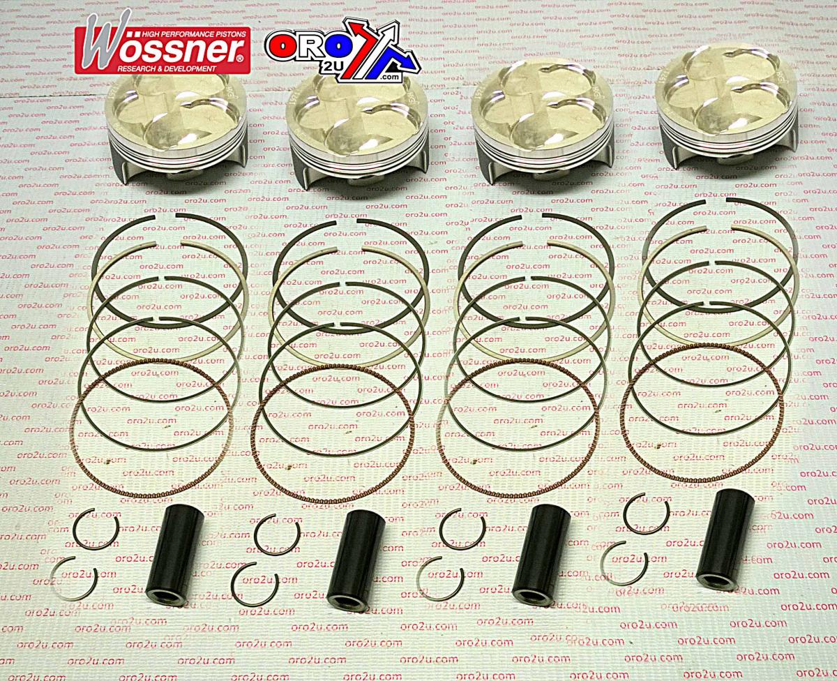 PISTON KIT/4 77.00 COMP 13:1YAMAHA YZF1000 WOSSNER K8752DA-4