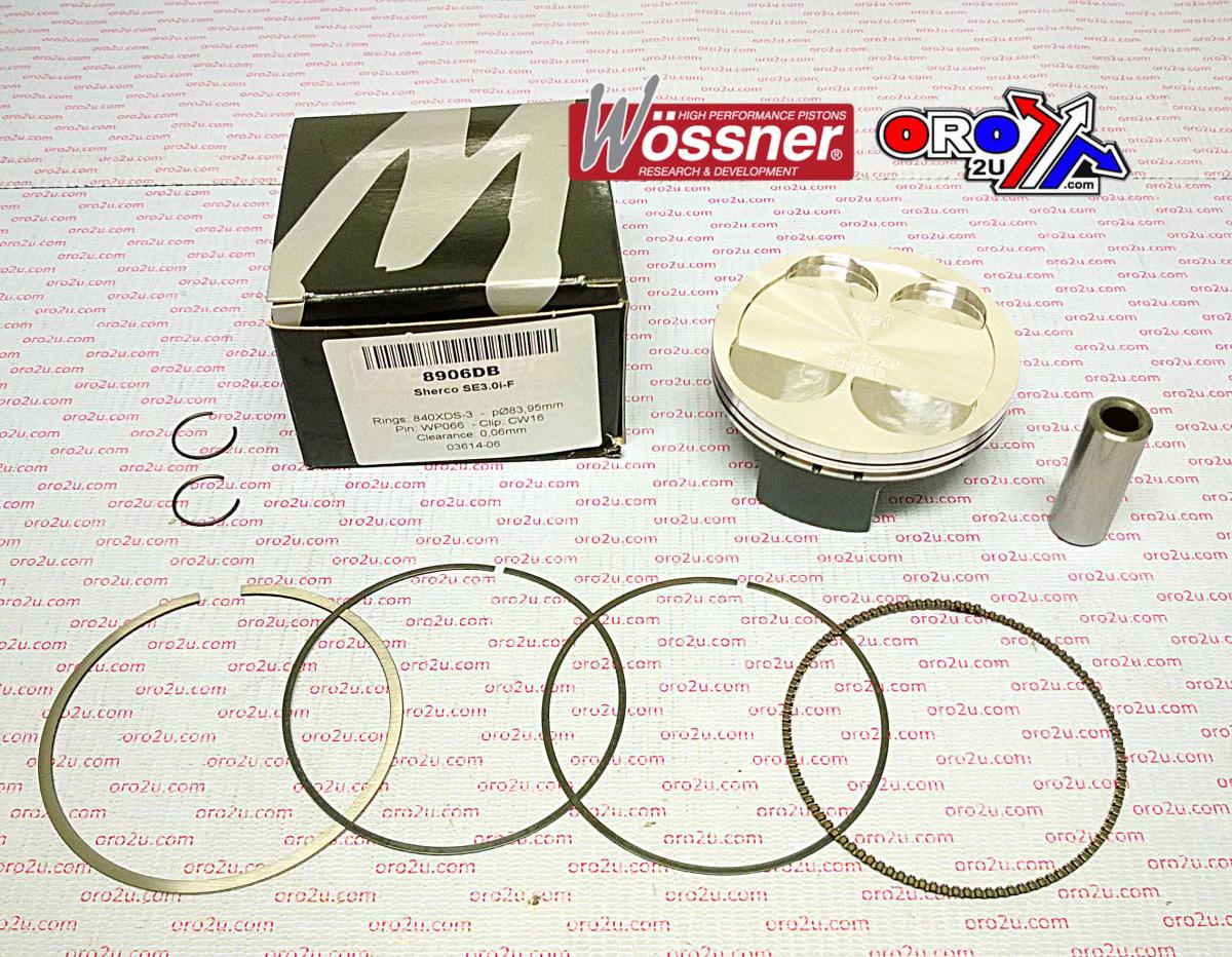 PISTON KIT SHERCO 300 84.00, WOSSNER 8906DA 4-STK SE3.0i-F