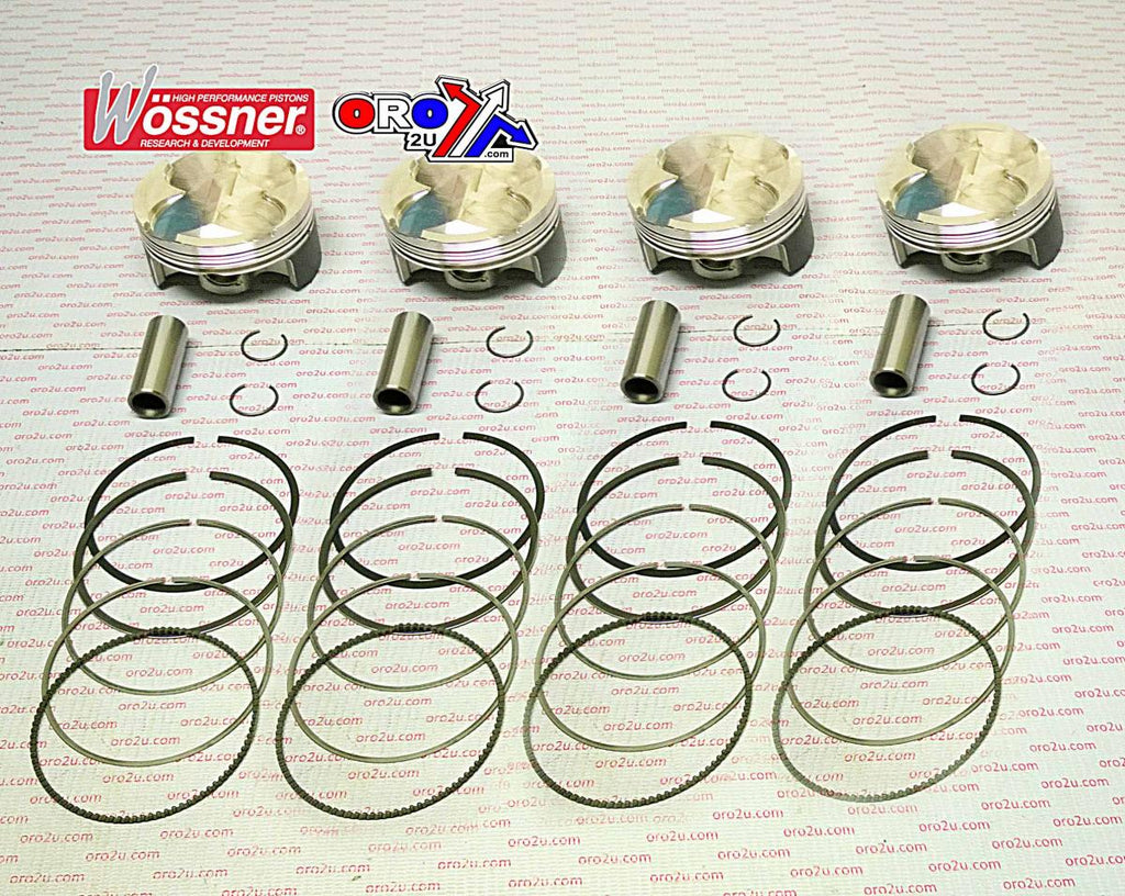 PISTON KIT SET/4 CBR1000RR, WOSSNER K8742DA-4 75.00mm