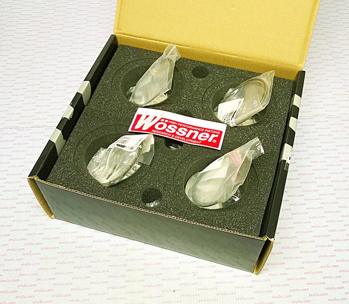PISTON KIT SET GSXR1000 75.00, WOSSNER K8700D160-4 SUZUKI, 2005-2008