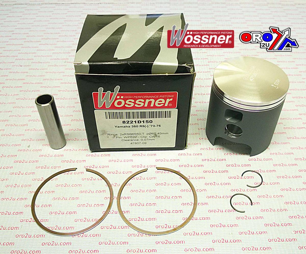 PISTON KIT YAM 350 R5 65.00, WOSSNER 8221D100