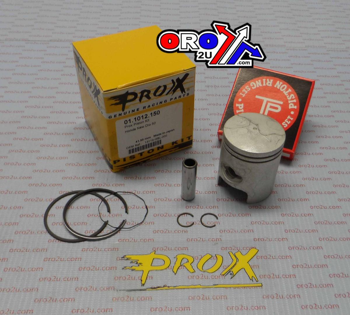 PISTON KIT HONDA 50cc 41.50mm, PROX 01.1012.150 DIO 50cc