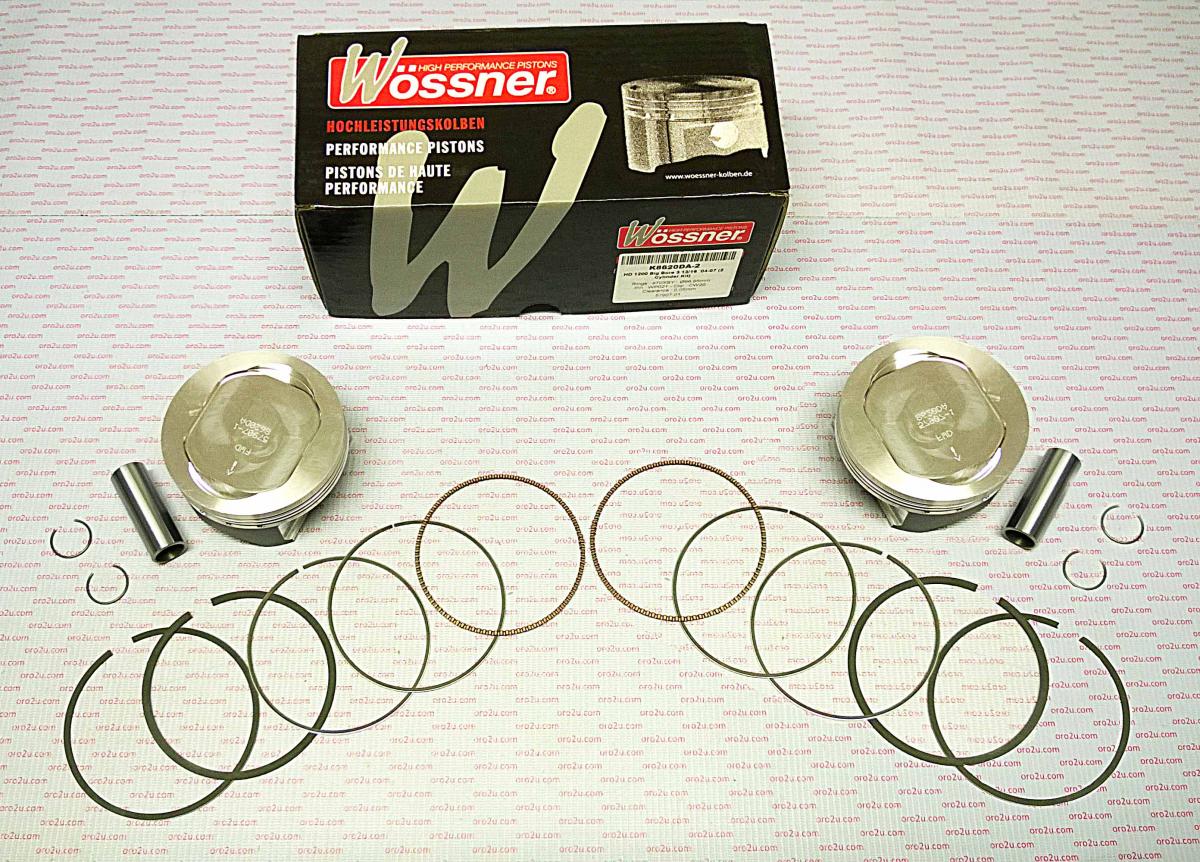 PISTON KIT HARLEY 3.816 SET/2, WOSSNER K8620DA-2 DAVIDSON, ROAD