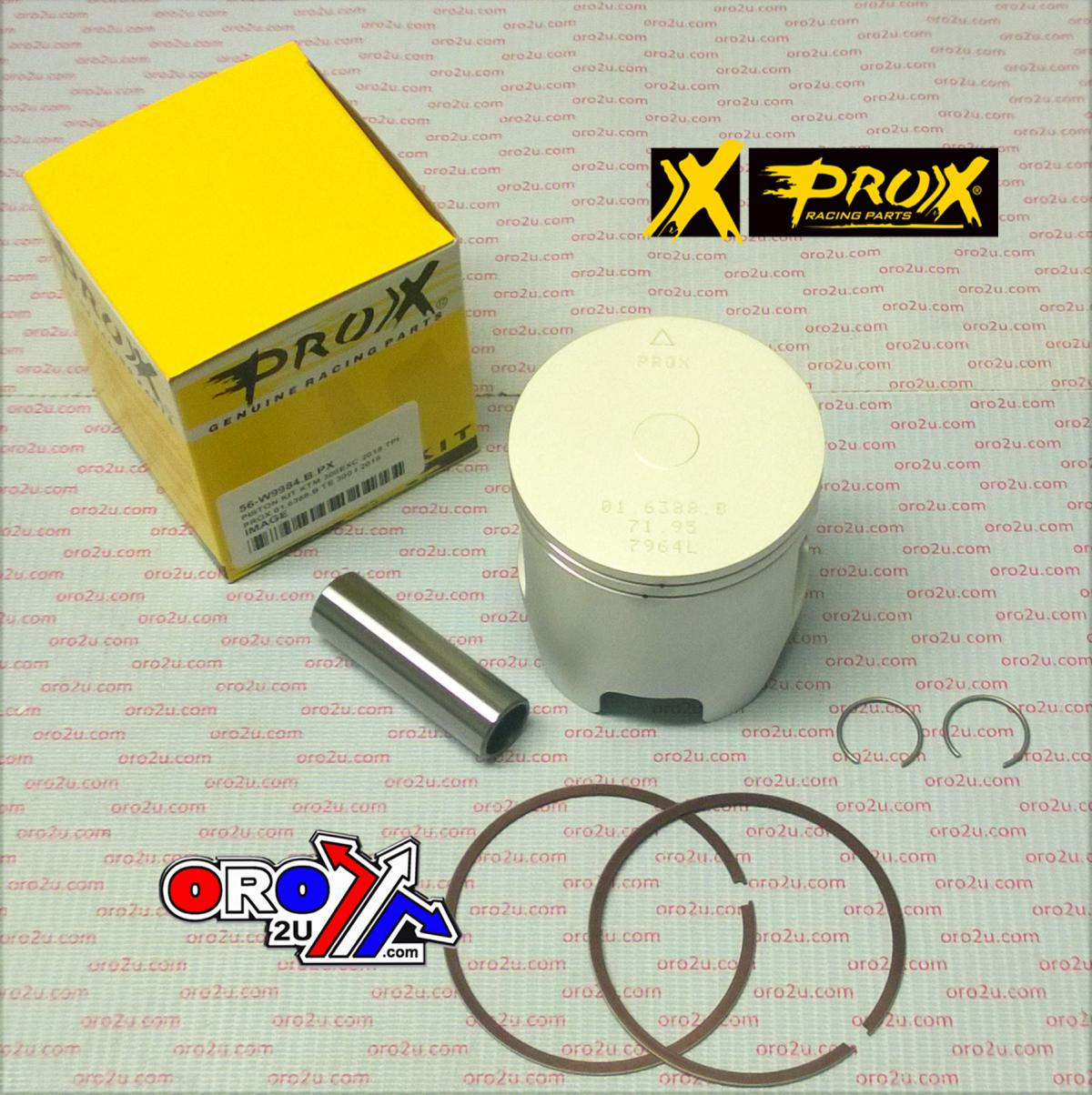 PISTON KIT KTM 300EXC 2018-26 TPI, PROX 01.6358.B TE 300i 2018-26, 55630307100