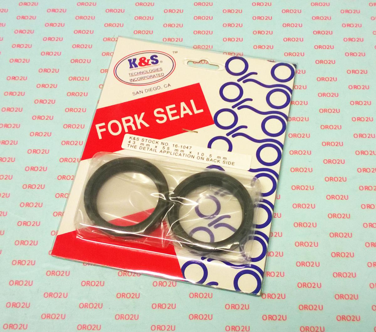 FORK OIL SEAL SET 43x55x10.5