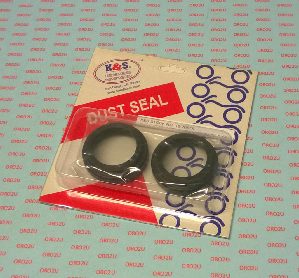 FORK DUST SEAL SET 40mm WP, USD WHITE POWER K&S 16-2057K