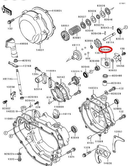 OIL SEAL 8x18x3.5 92049-1359