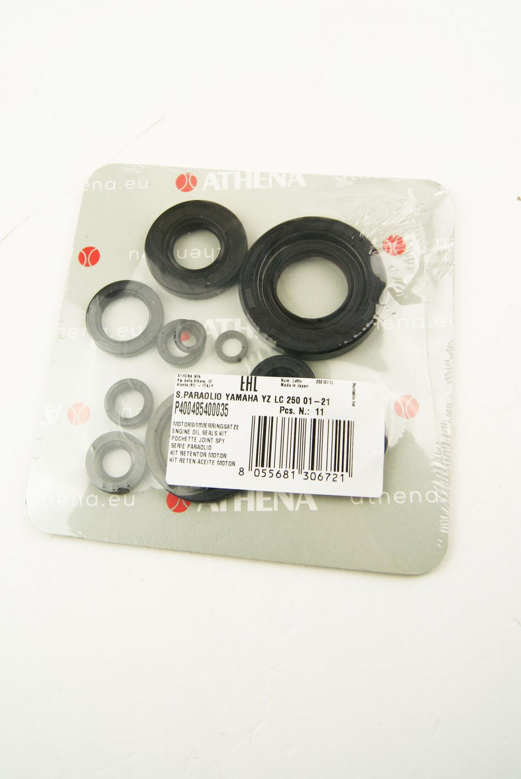 ENGINE OIL SEAL SET YZ 250 01-26, FANTIC XX 250, ATHENA P400485400035 YAMAHA