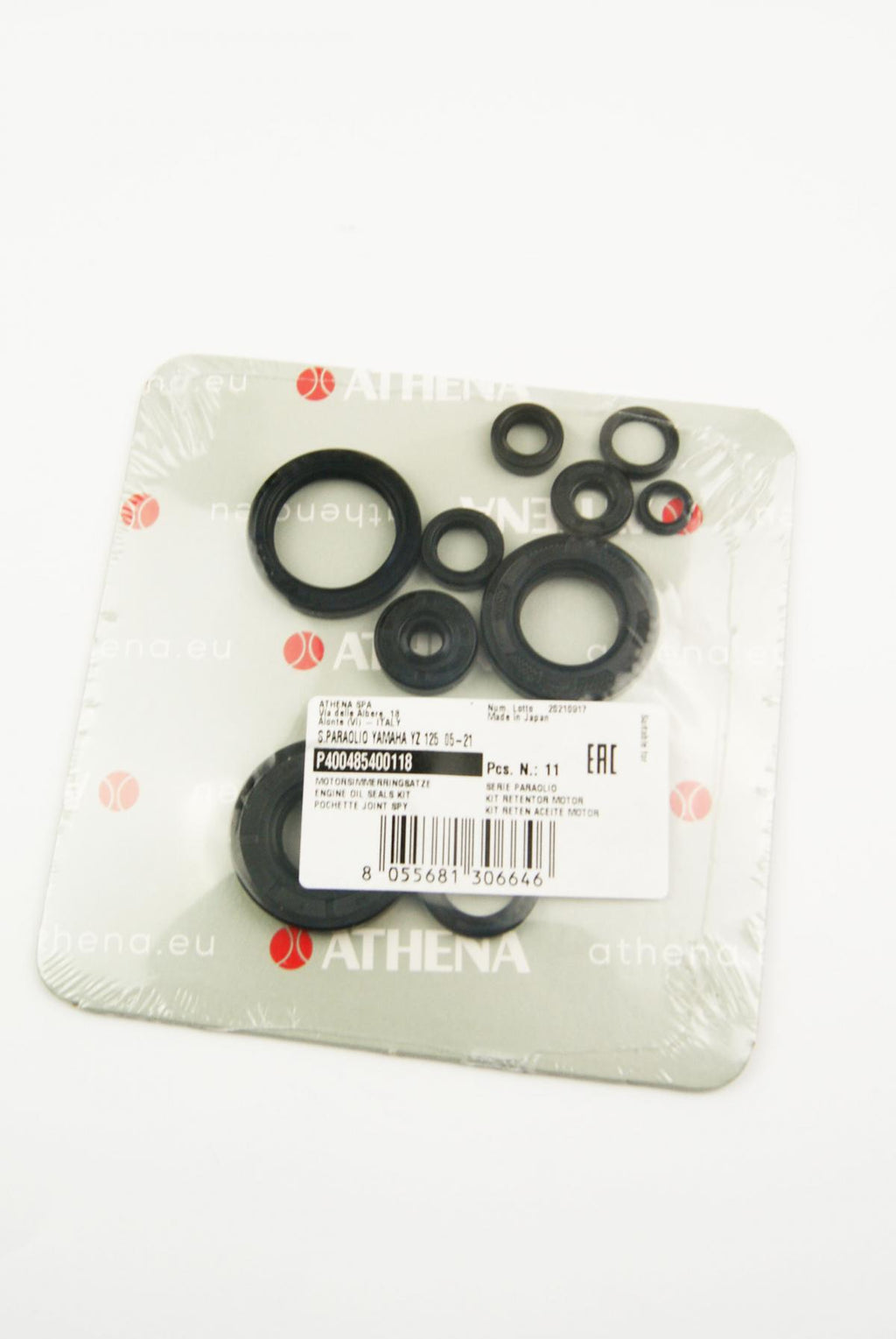 ENGINE OIL SEAL SET YAMAHA YZ125 05-26, FANTIC XE/XX 125, ATHENA P400485400118