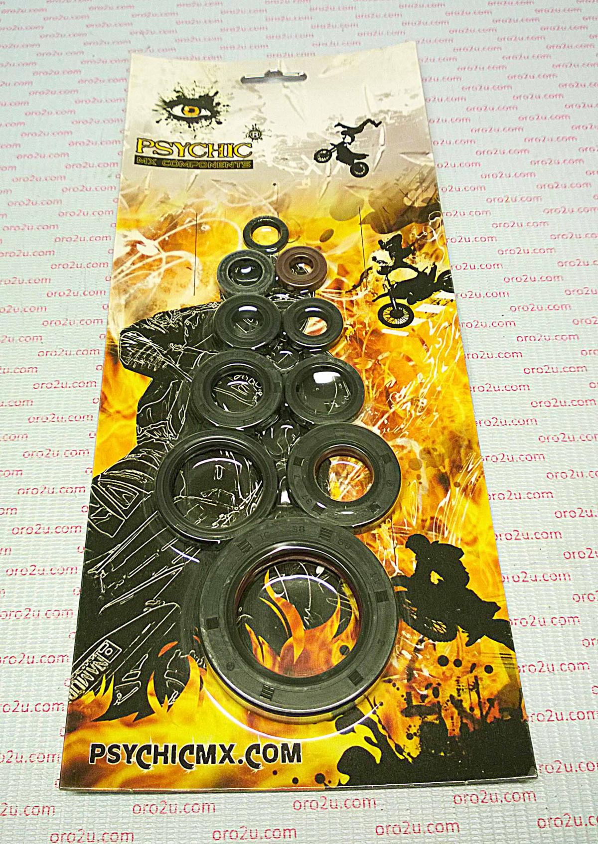 OIL SEAL SET 88-07 HONDA CR CRF 250 500 R PSYCHIC MX-09201 91204-KF0-003