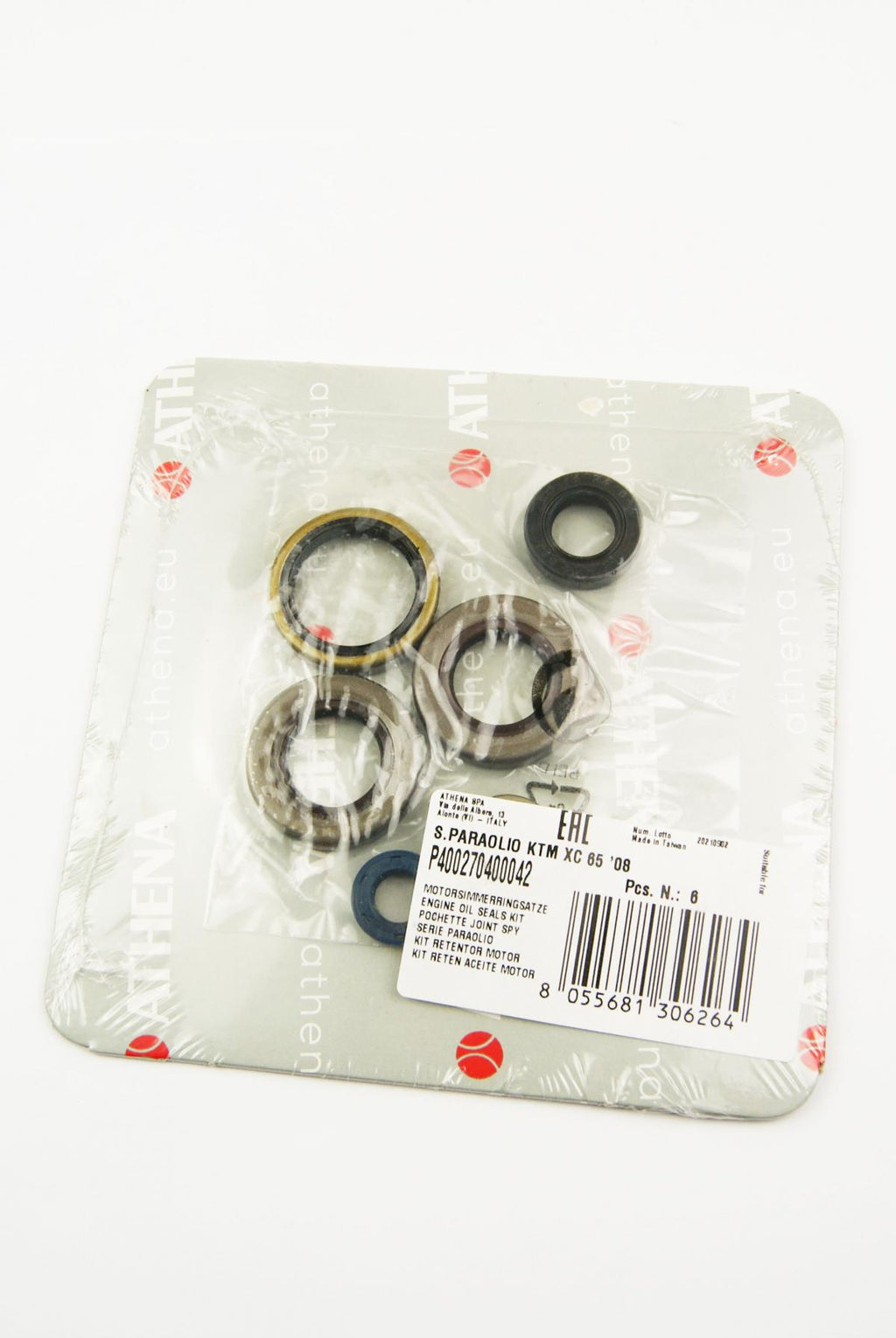 ENGINE OIL SEAL SET SX/XC 65 01-08, ATHENA P400270400042 KTM
