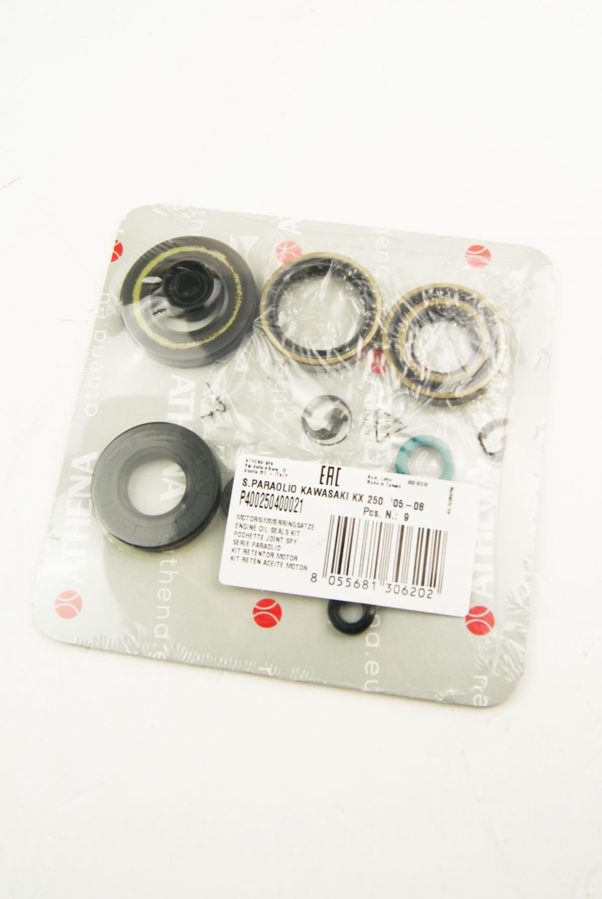 ENGINE OIL SEAL SET KX 250 05-08, ATHENA P400250400021 KAWASAKI