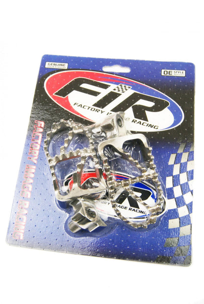 FOOT PEGS STAINLESS STEEL YZ, YAMAHA YZ/WR, HONDA CR 60-201.DR