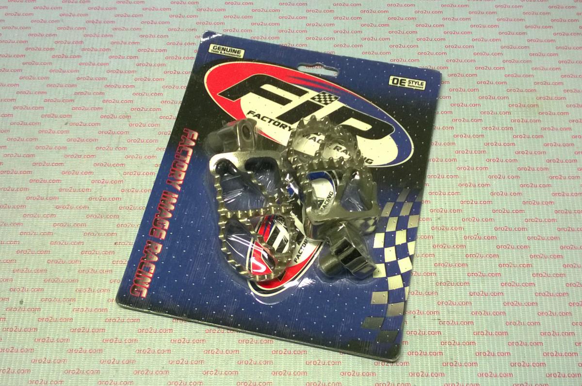 FOOT PEGS STAINLESS STEEL YZ, YAMAHA YZ/WR, HONDA CR 60-201.DR
