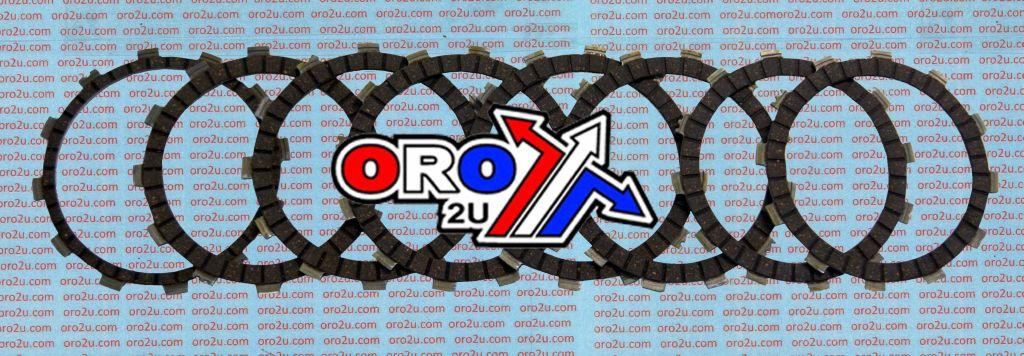 CLUTCH FRICTION PLATE SET 04-10 YAMAHA 450 700 YFZ YFM CK2364 AT-03657C 5TA-16321-00-00 5JG-16321-00-00