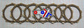 CLUTCH FRICTION PLATE SET/7 [CK2335], 02-19 YZ85 FRICTION, PSYCHIC MX-03555C