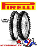 10-2.75 MX32 MID SOFT PIRELLI, TYRE 3842200