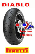 160/60 ZR17 69W TL DIABLO, 706 PIRELLI 1430400 REAR TYRE, ROAD, MC, SUPERSPORT