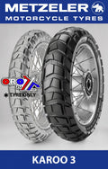 150/70 17 69R TL M+S KAROO 3, METZELER 2316300 REAR TYRE, ROAD, MC