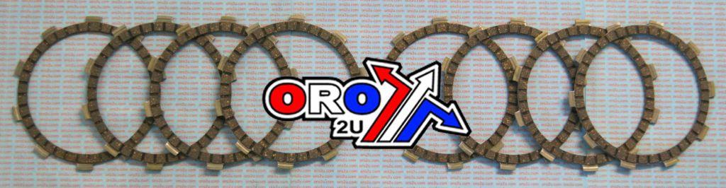 CLUTCH FRICTION PLATE SET/8 [CK4505] KDX200 220