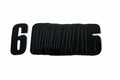 6/9 BLACK 4.5inc 11cm PK20
