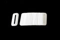 0 WHITE 4.5inc 11cm PK/20