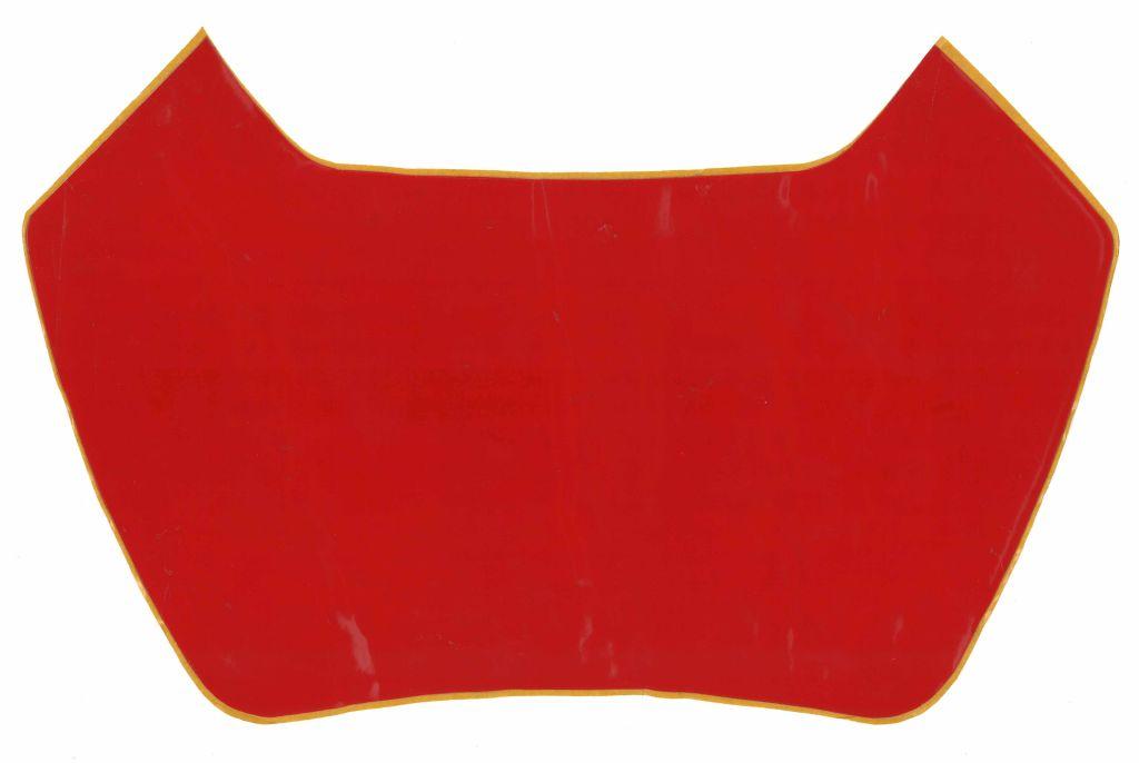 THICK DECAL SHINING RED, HEADLIGHT BACKGROUND