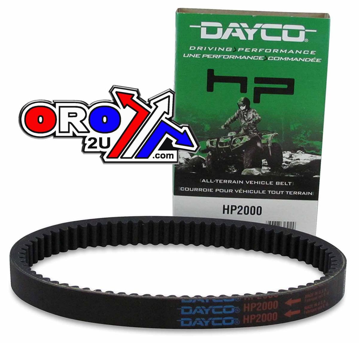 DRIVE BELT DAYCO HP2002 POLARIS, ATP MAGNUM SCRAMBLER SPORTSMAN TRAIL