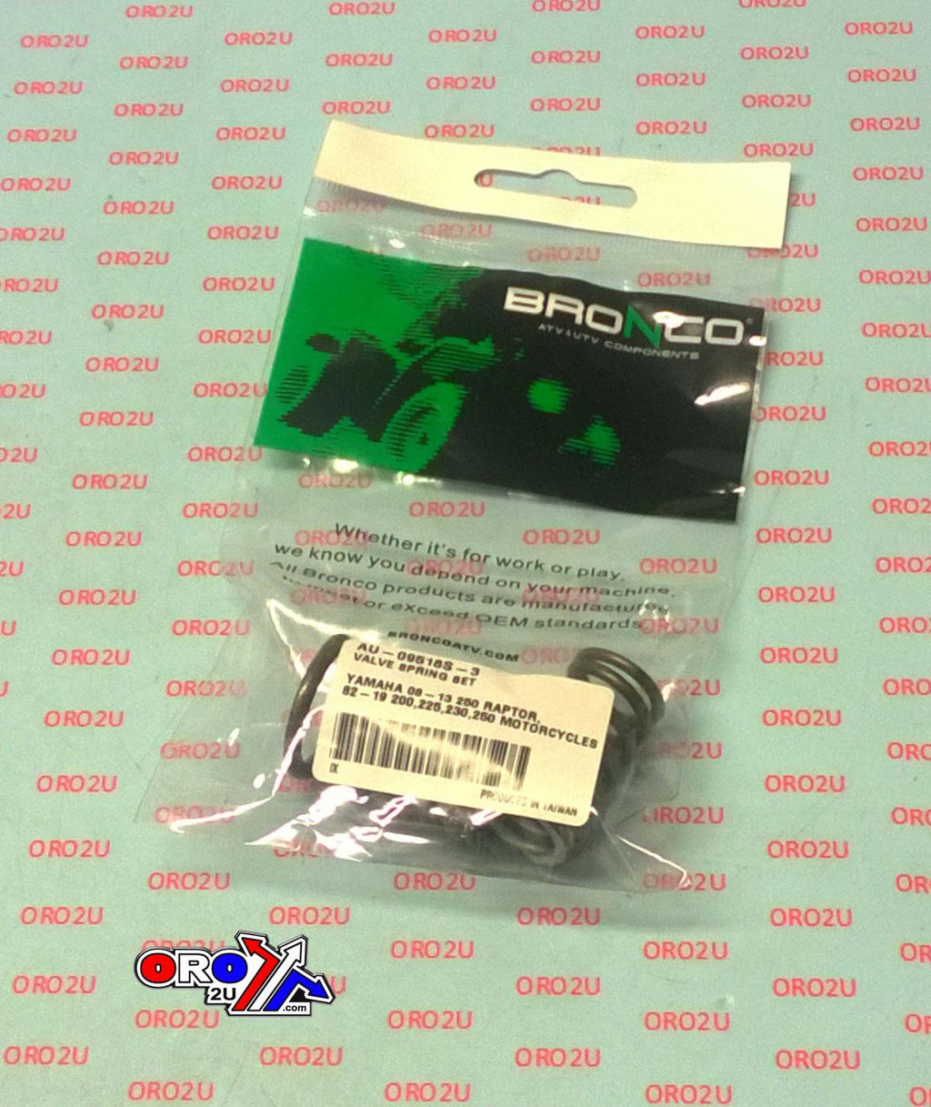 INTAKE /EXHAUST SPRING YFM YAM, BRONCO AU-09518S-3 (DUAL) ATV, 11H-12113-00-00,11H-12114-00-0