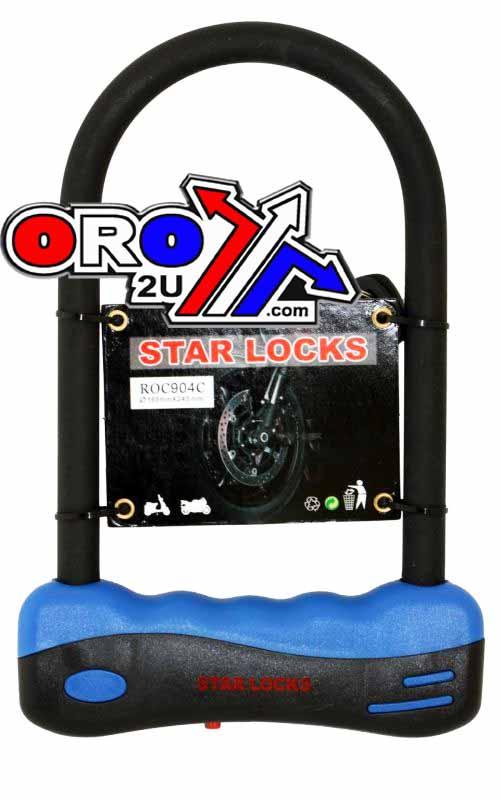 D SHACKLE LOCK 12x165x245mm ROC904C