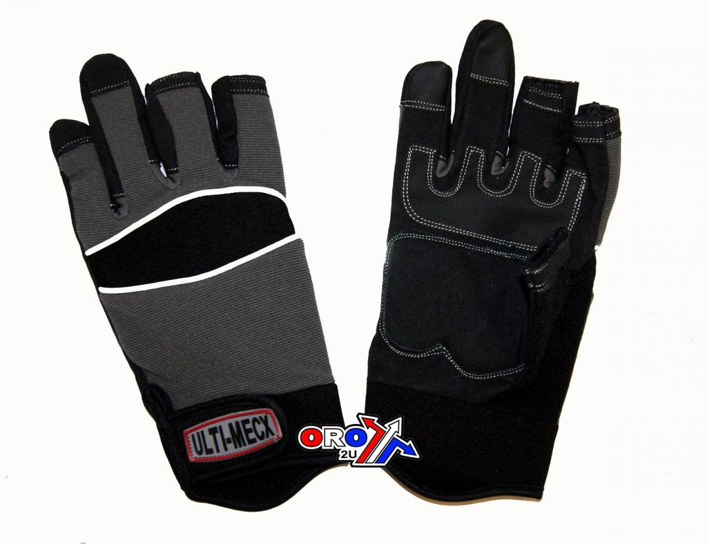 MECHANICS GLOVES 3 FINGER EX/L, EX/LARGE