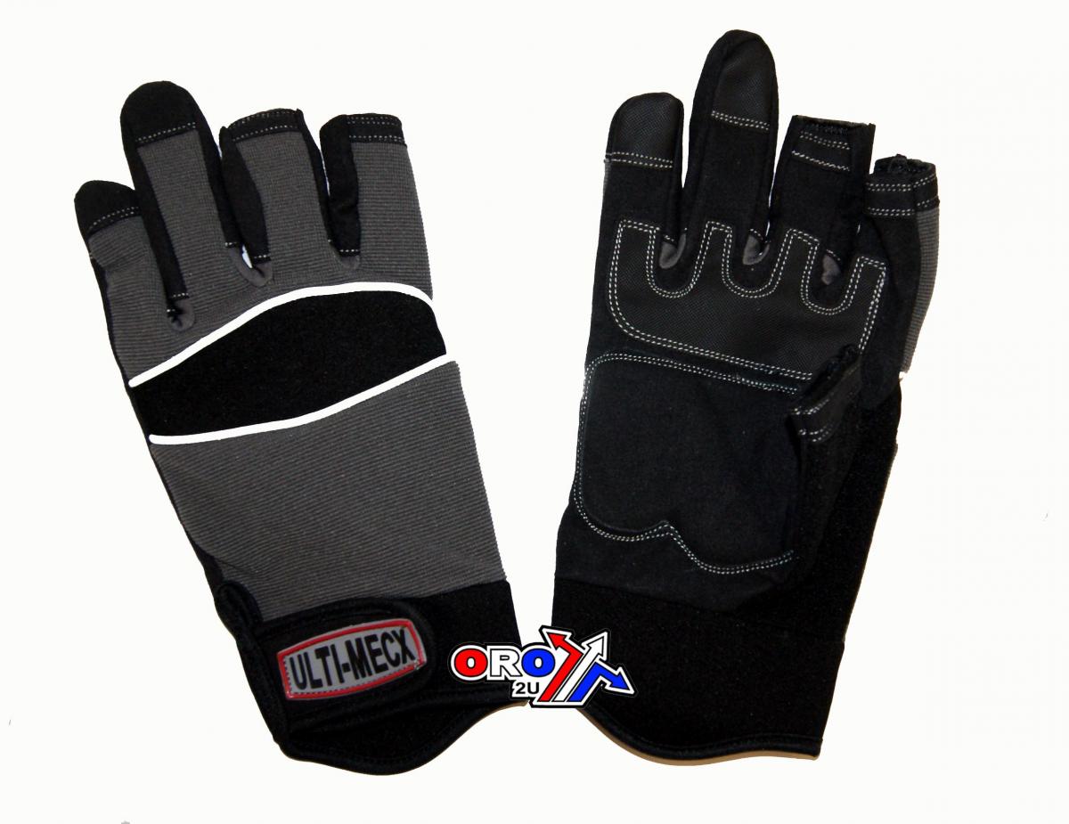 MECHANICS GLOVES 3 FINGER EX/L, EX/LARGE