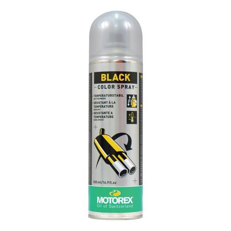400ml BLACK HI TEMP PAINT, MOTOREX 7300806, BOX = 12