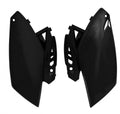 SIDE PANELS 10-13 YZF250 BLACK, RTECH R-FIYZFNR0025
