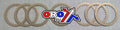 CLUTCH PLATE STEEL SET/7 RM125, SUZUKI RM125 88-91