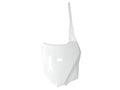 FRONT PLATE 14-25 KX85/100/112 WHITE, RTECH R-TBKX0BN0014