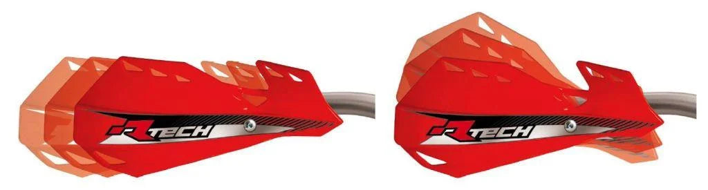 DUAL HANDGUARDS BLACK, RTECH R-KITPMDUNR14, MX/ENDURO