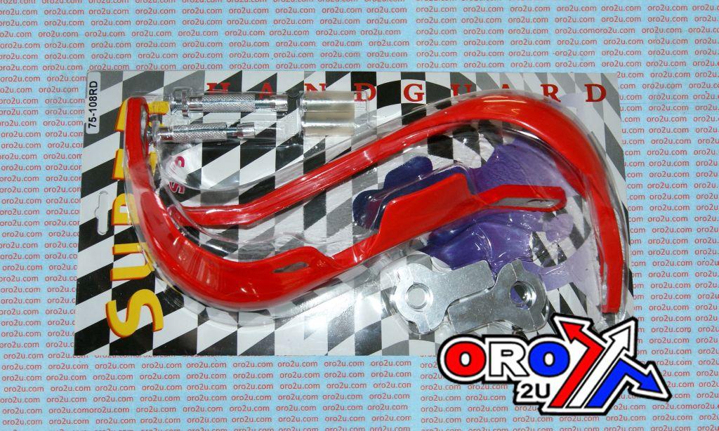 PRO-RALLY HANDGUARD RED FLO – SMXOFFROAD Ltd