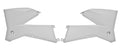 RADIATOR SCOOPS 05-06 KTM SX/S, RTECH R-CVKTMBN0005