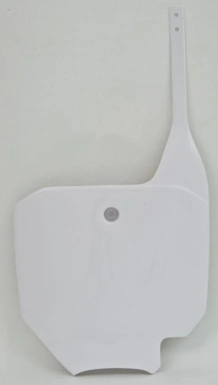 FRONT PLATE CRF150 CR80 CR85, RTECH R-TBCR0BN0085 WHITE