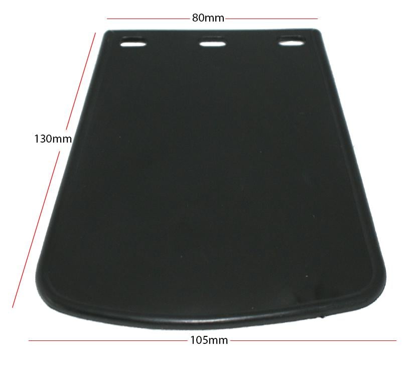 SHOCK PROTECTION UNIV BK FM2384