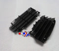 LOUVERS RAD KX450F BLACK, POLISPORT 8456000001, P8456000001