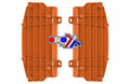 LOUVERS RAD KTM ORANGE 16-17, POLISPORT 8457900001