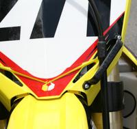 CABLE GUIDE FRONT PLATE BLACK