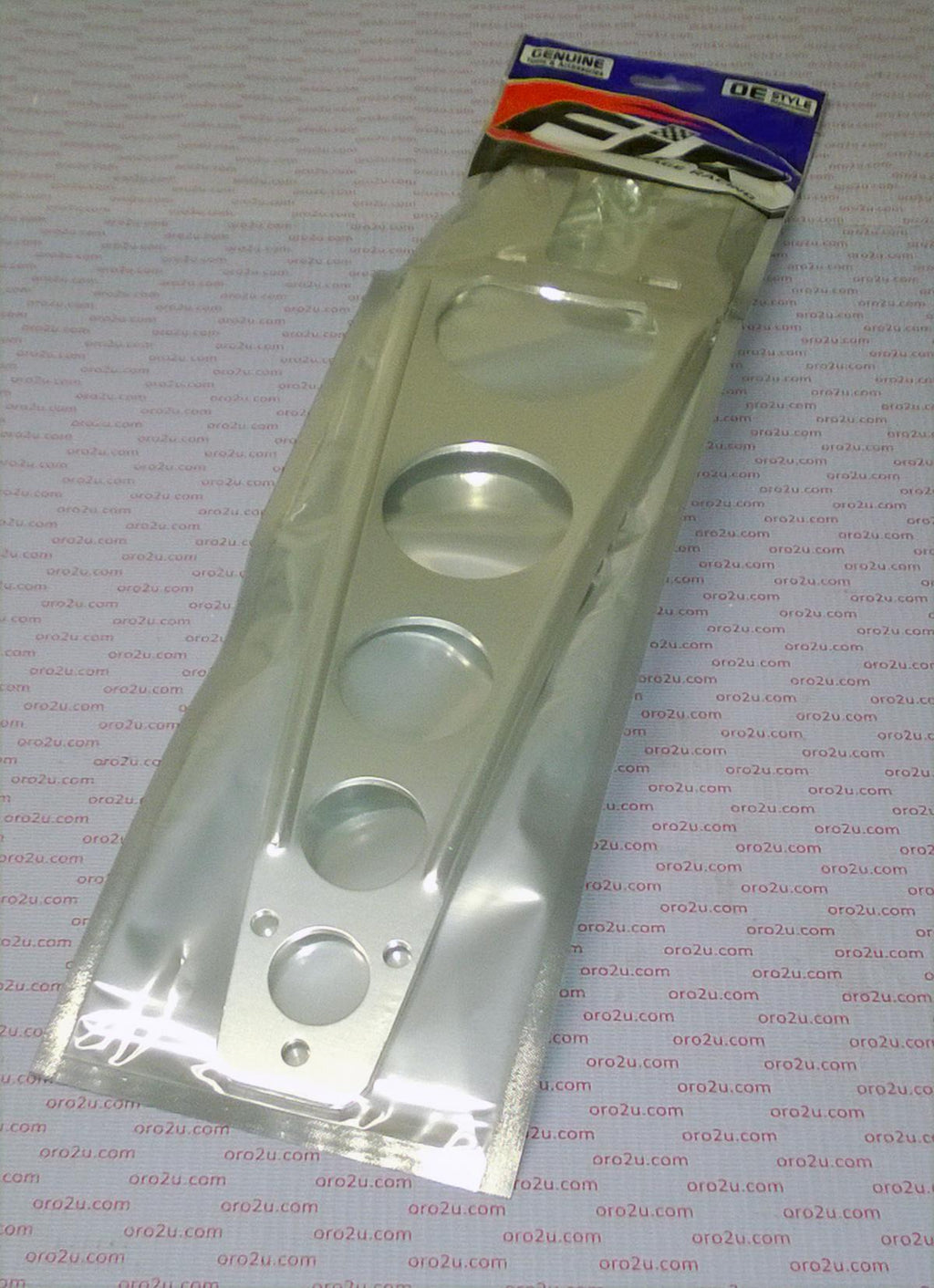 FRONT FENDER STAY BRACE SILVER ALLOY