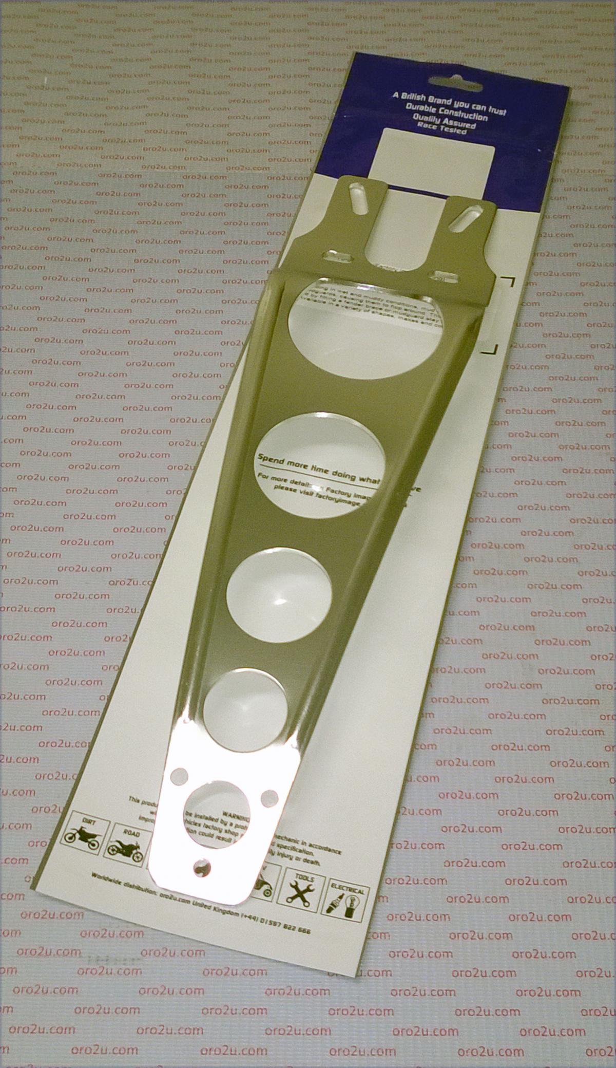 FRONT FENDER STAY BRACE SILVER ALLOY