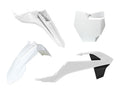 PLASTIC KIT/4 16-23 KTM SX65, WHITE RTECH R-KITKTM-BN0-500, GASGAS MC 65 2021-2023